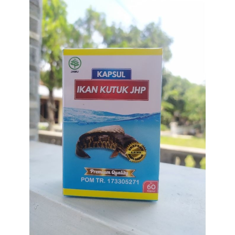 Ekstrak Ikan Kutuk JHP 60 kapsul Premium Quality