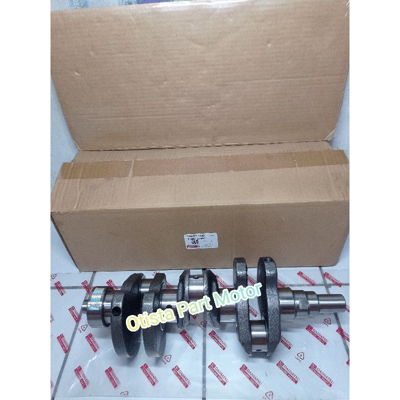 CRANKSHAFT KRUK AS KRUK KER AS ASSY DAIHATSU XENIA 1.0 1000cc ORIGINAL