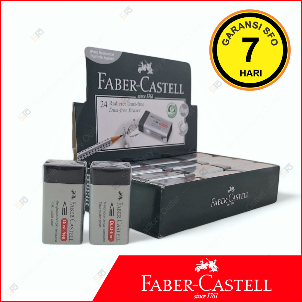 

Penghapus Faber Dust Free 187171 / 187999 - SFO Semarang Official