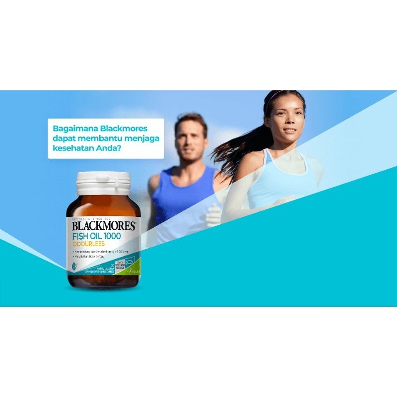 Blackmores Fish Oil 1000 Odourless - 30 Capsule