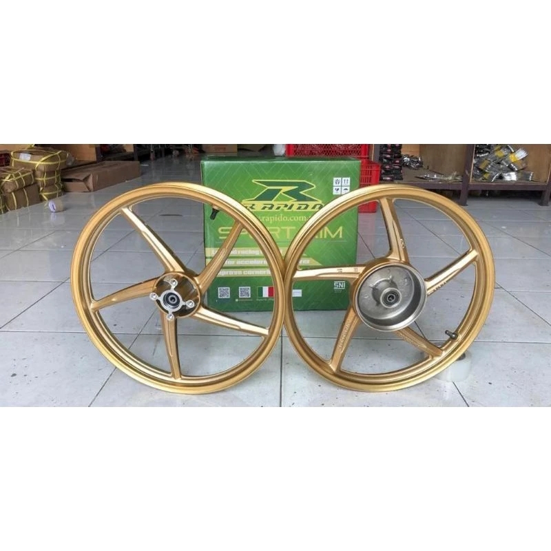VELG RAPIDO MALAYSIA SIZE 160/160X17 FOR JUPITER Z - Z1 - MX - F1ZR - RX KING p- VEGA