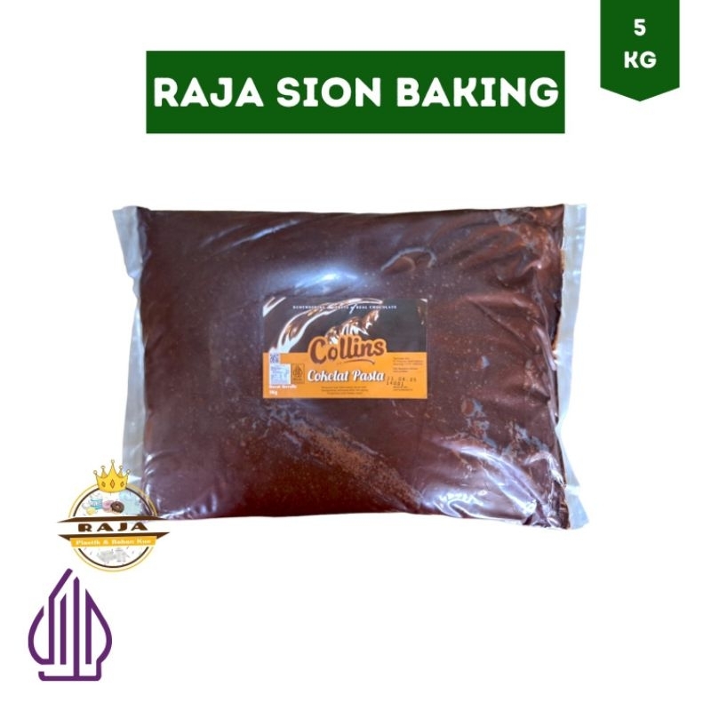 

Selai Cokelat Collins 5 KG / Filling Coklat / Isian Roti 5 KG