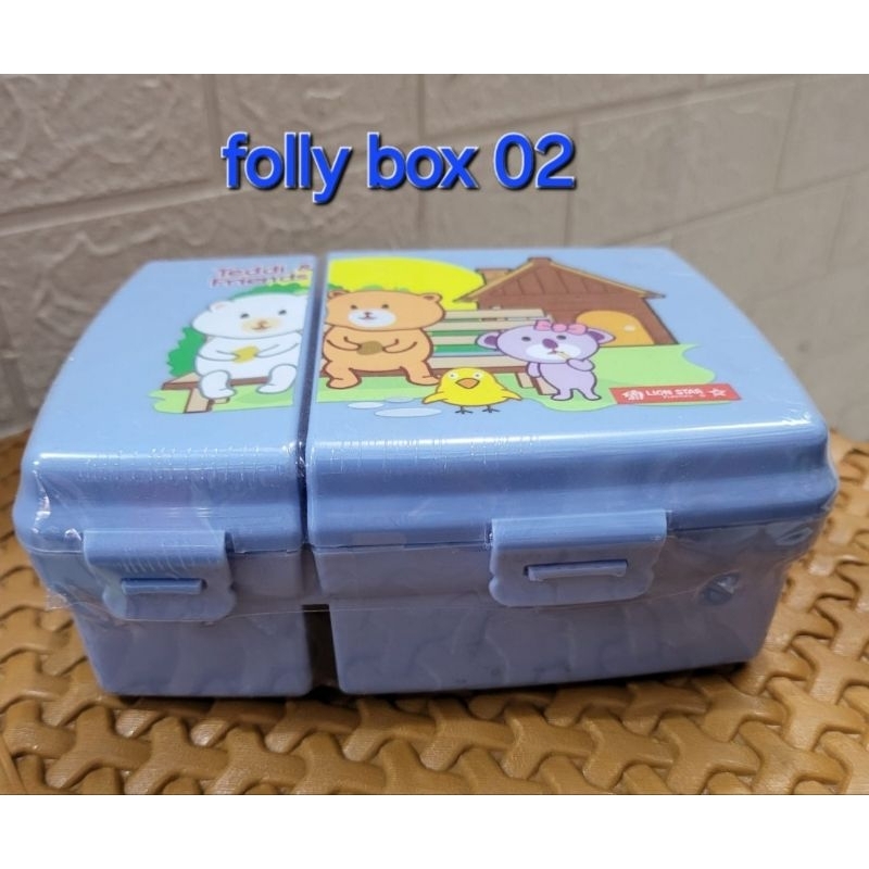 kotak makan/ tempat SB-49 FOLLY BOX 02