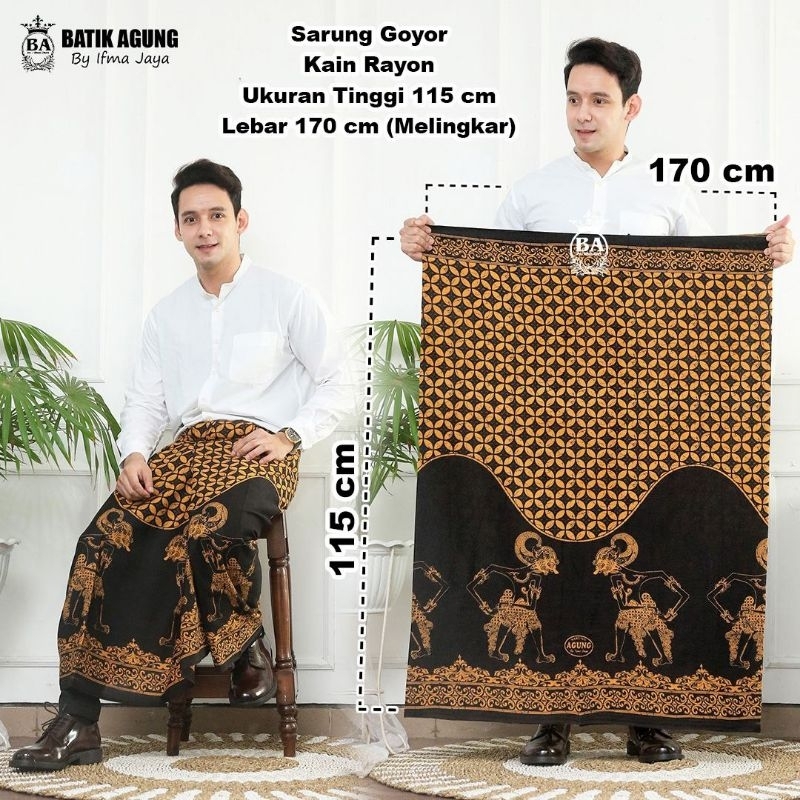sarung batik gloyor bima remaja warna acak / sarung batik/ sarung wayang / sarung gloyor/ sarung Bal