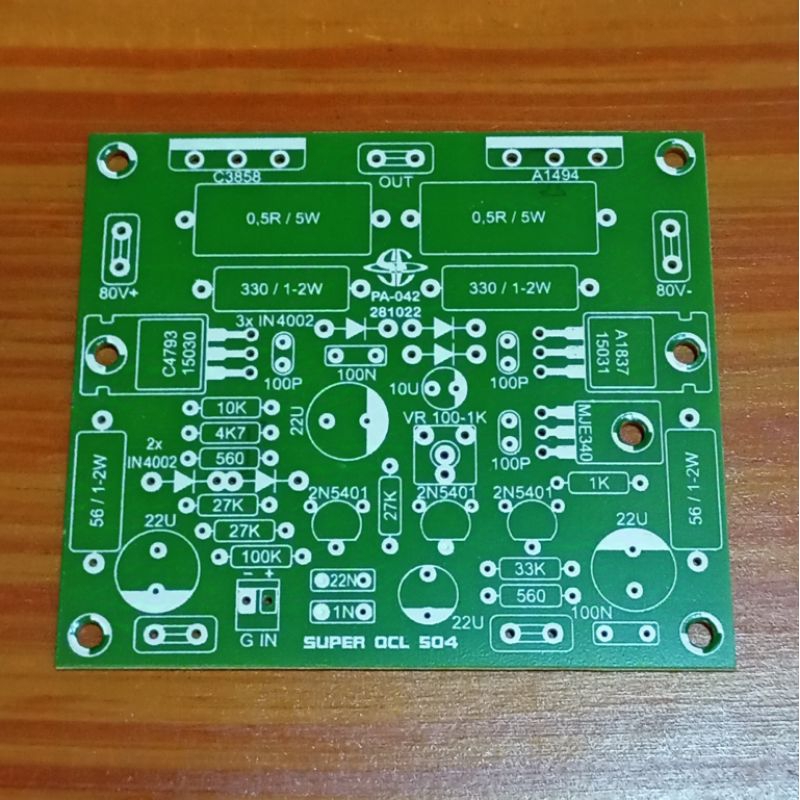 PCB Power OCL 504 Mono