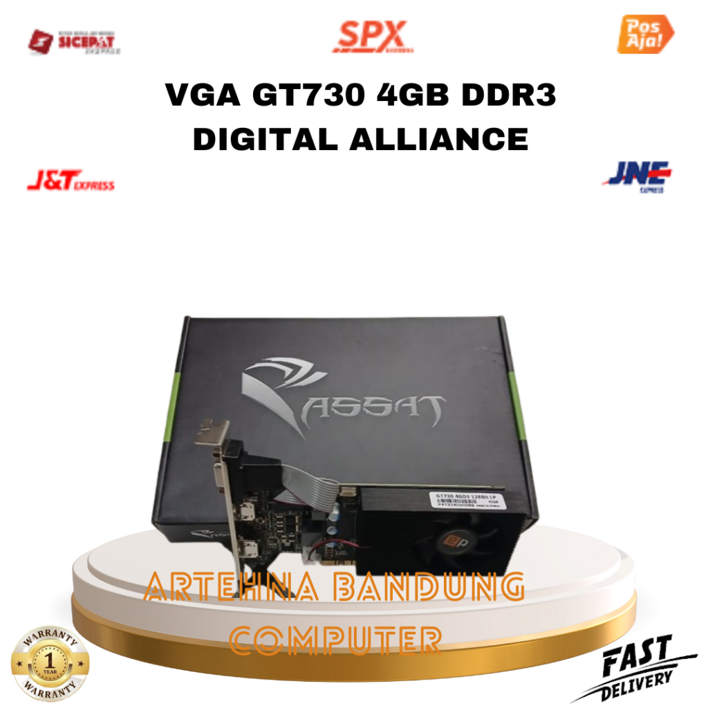 VGA CARD GT730 4GB DDR3 128BIT