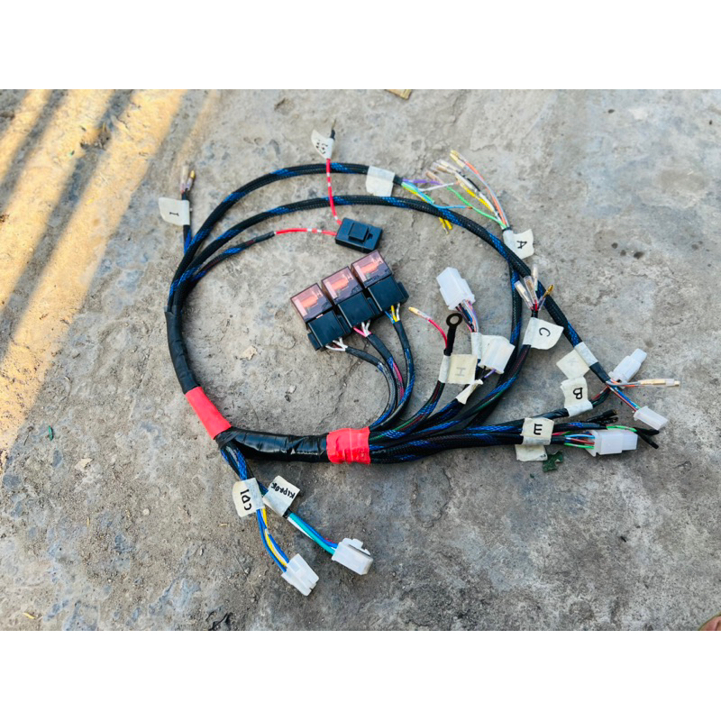 Kabel Body Tatanan rijik Kabel body ringkes Full serat full soket pnp CB GL100 GL Max/Pro Megapro Ti