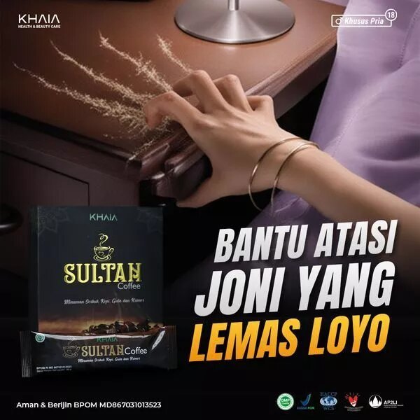 

Kopi Pria Dewasa Kuat Tahan Lama | Kopi Penambah Stamina | SULTAN COFFEE KHAIA