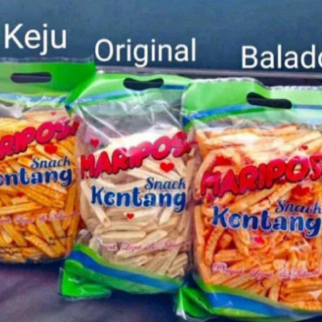 

Stik Kentang Mariposa Stik Potato