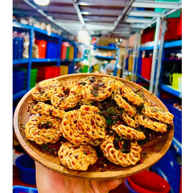 

kerupuk seblak Rafael/pedo pedas 500grm