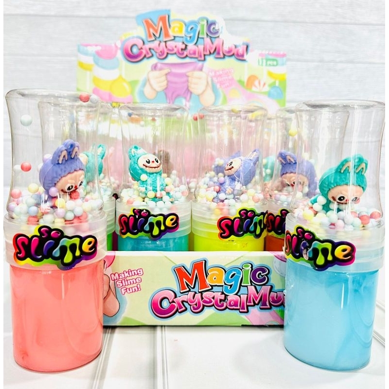 SLIME FOOM BONEKA LABUBU SLIME TOFU MURAH SLIME ANTI LENGKET