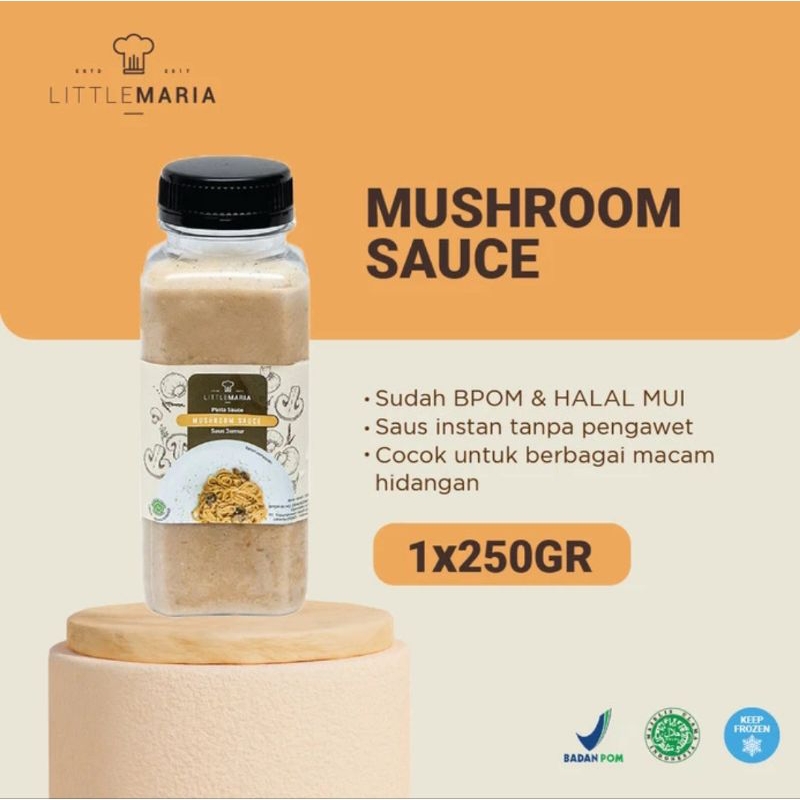 

LittleMaria Saus Mushroom 250gr