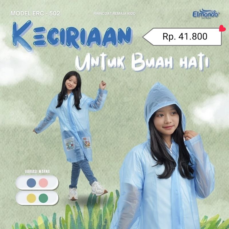 JAS HUJAN, JAS HUJAN ANAK, MANTEL ANAK, MANTEL ANAK ANTI AIR, MANTEL ANAK KEKINIAN, MANTEL PONCHO AN