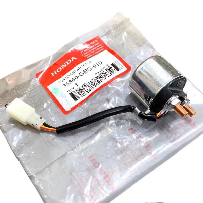Switch Relay Stater Bendik Grand Supra X Prima Supra Fit Lama Fit New Revo 100 ORIGINAL AHM