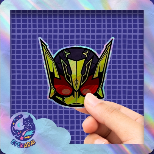 

Stiker Hologram Kamen Rider 002