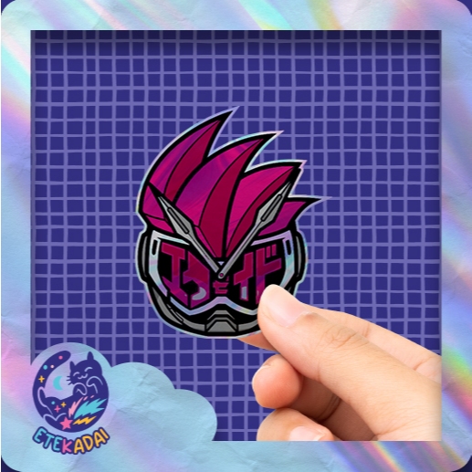 

Stiker Hologram Kamen Rider 005