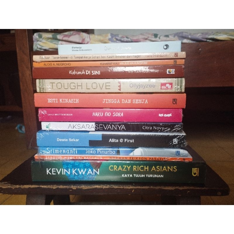 [SERBA 15K] JINGGA DAN SENJA, ALITA FIRST, CRAZY RICH ASIANS, HARU NO SORA