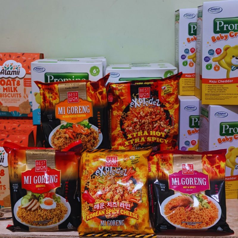 

Best wok mie instan 7 varian rasa 80g (1pcs)