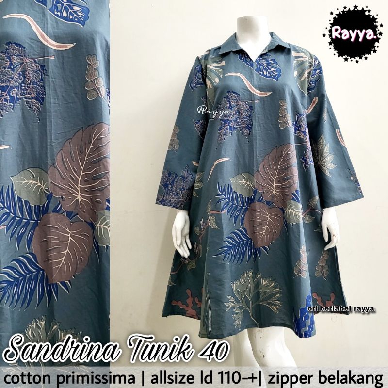 NHS ~ RAYYA ~ TUNIK BATIK ~ SANDRINA TUNIK BATIK BY RAYYA
