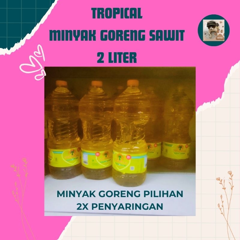 

Tropical Minyak Goreng Kemasan Botol 2 Liter