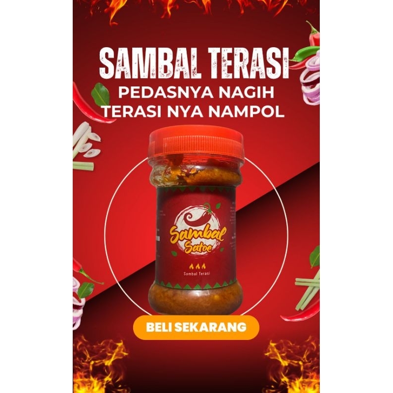 

Sambal Terasi | Sambal Terasi Wangi | Satoe Sambal | Sambal pedas