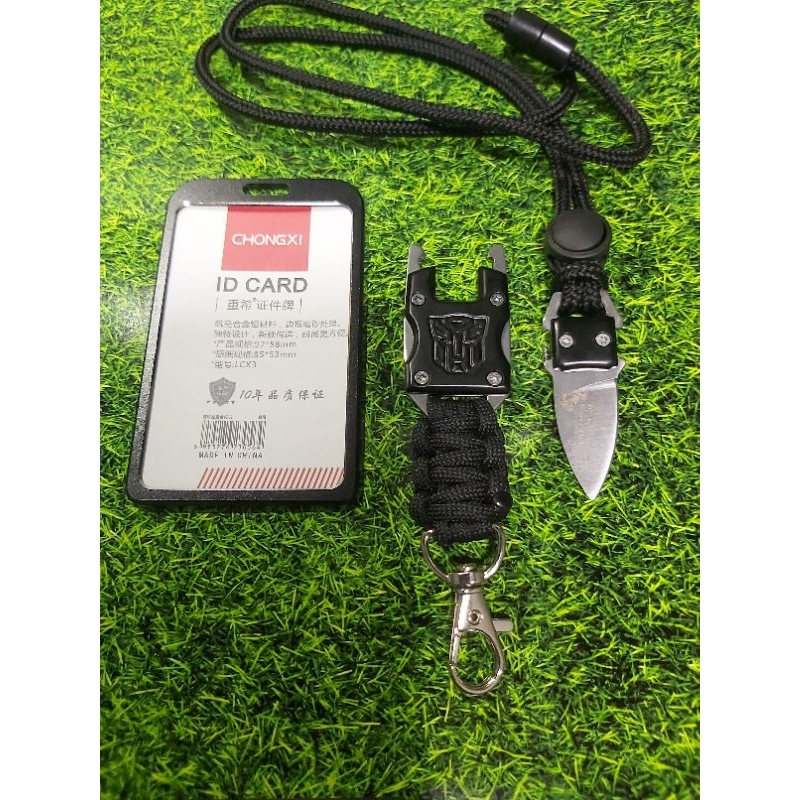 

tali gantungan id card holder lanyard polos logo bawaan pabrik