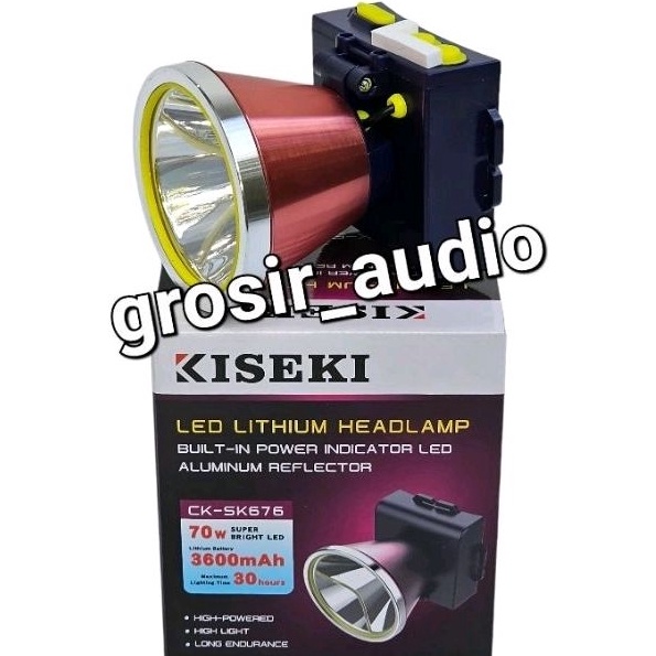 Kejutan Meriah  SENTER KEPALA KISEKI CK SK676 7WATT SENTER HEAD KISEKI CK SK 676 SENTER KISEKI 676 H