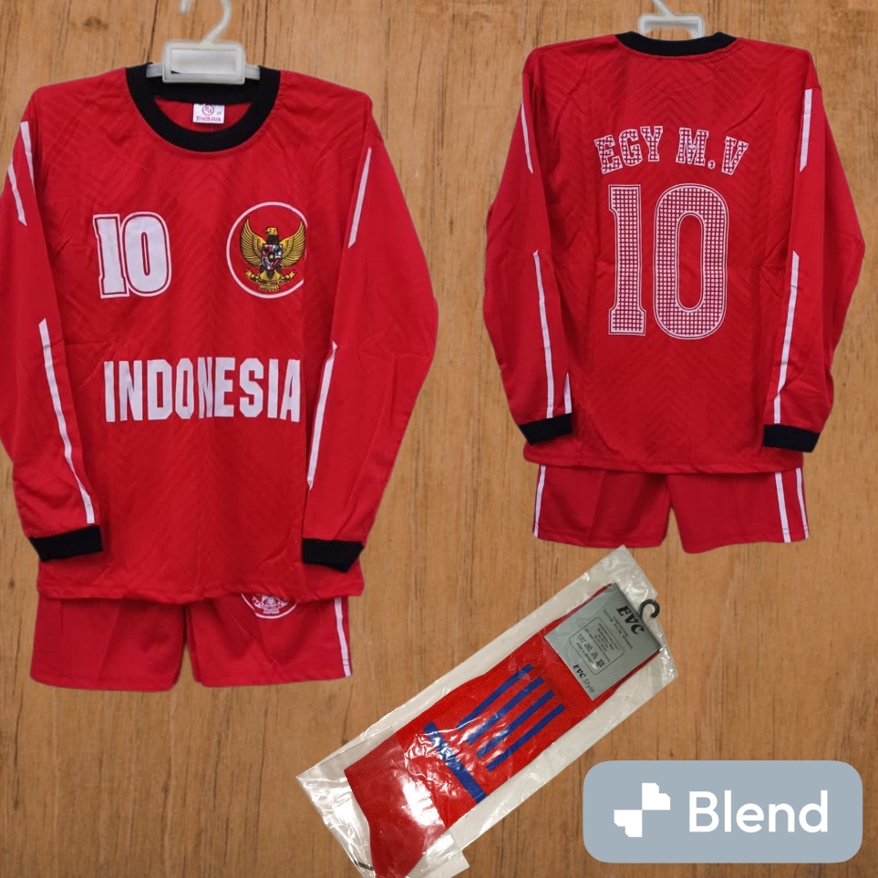 Pusat Pembelian  BAJU KIPER ANAK TIMNAS INDONESIASETELAN BAJU BOLA KIPER TIMNAS ANAK USIA 612THN