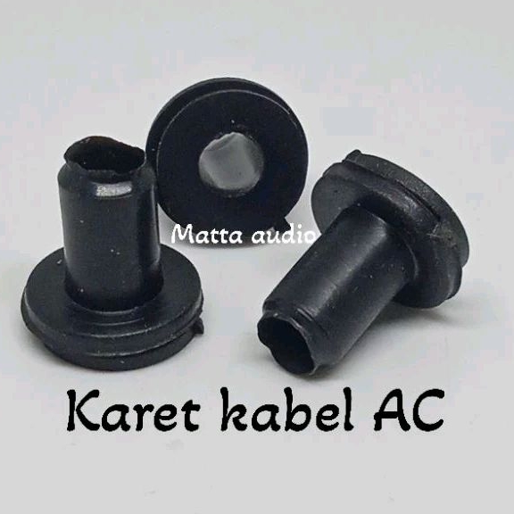 100pcs Karet kabel AC pelindung kabel AC