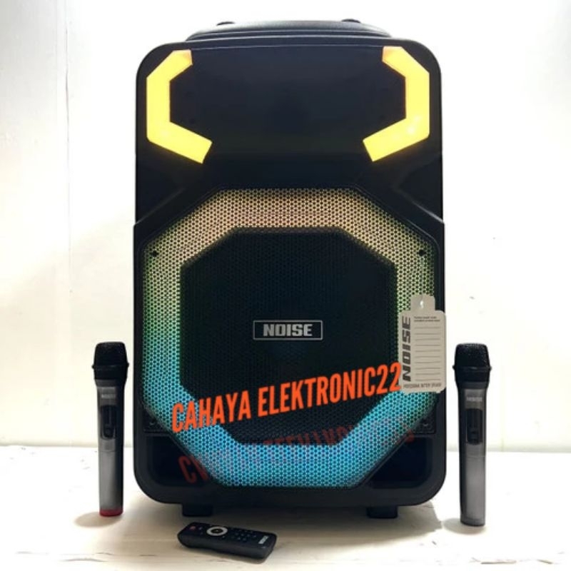 Speaker Portable Wireless Noise 899 H 15 Original 15 inch Bluetooth
