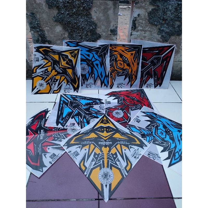 Layangan Shukoi Super Spesial Turnamen motif Exclusive full Bambu Petung