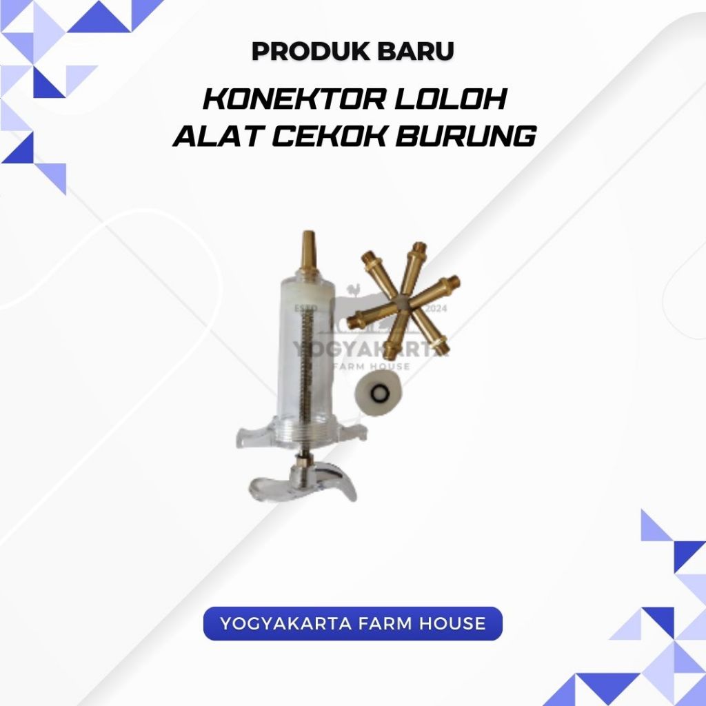 Konektor Loloh - Alat Loloh/Jarum Loloh Burung Alat Cekok Burung