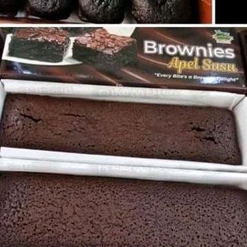 

brownies apel susu by apel strudel malang