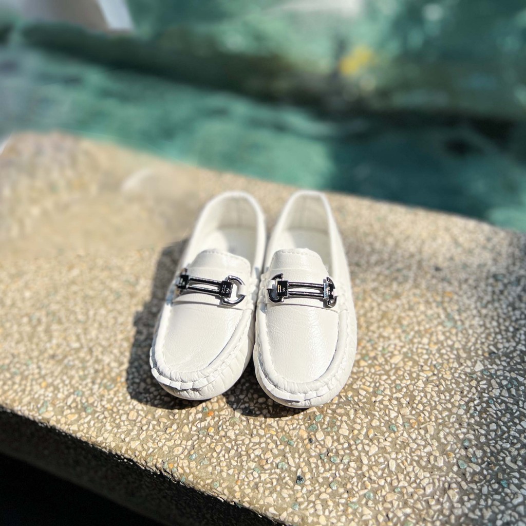 GLORYKIDZ SHB451 Sepatu Pantofel Anak Laki Laki 1 Tahun dan 5 Tahun Sepatu Formal Pansus Anak Cowok 