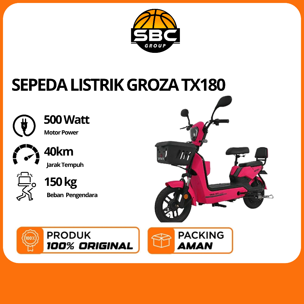 MOTOR LISTRIK GROZA TX180