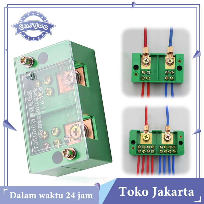 Terminal Junction Box 2 IN 4/8 Out Konektor Kabel Junction Box Terminal Block Untuk Rumah Tangga