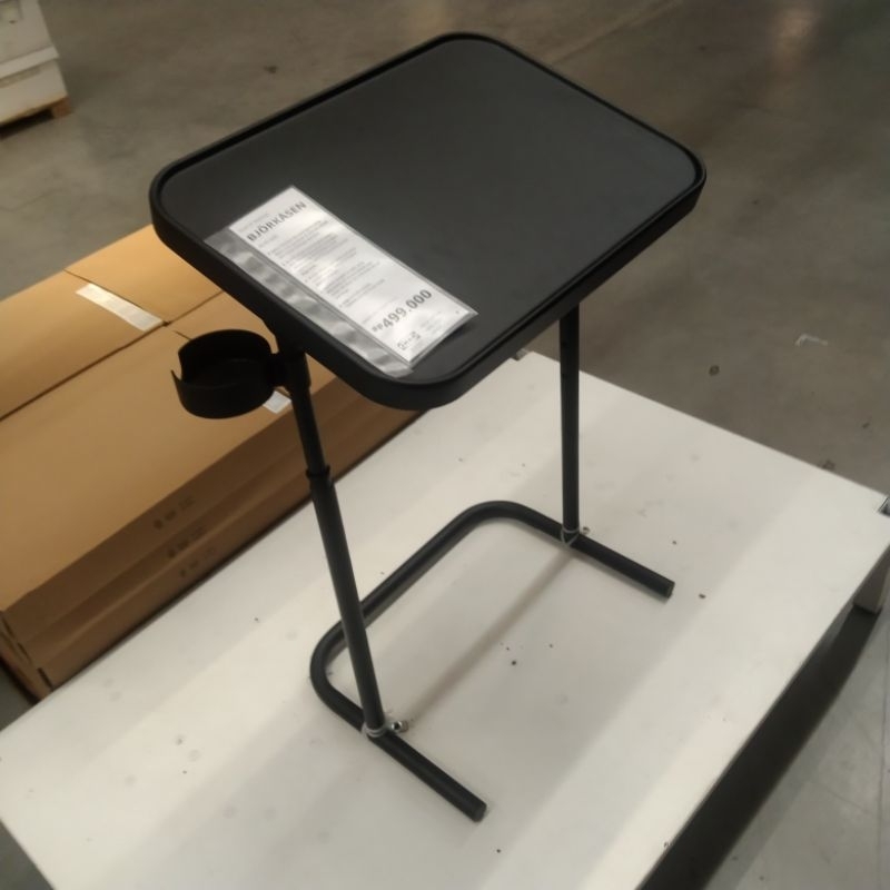 Meja Laptop adjustable Stand Laptop dg tempat gelas 46 X 35 Cm folding table