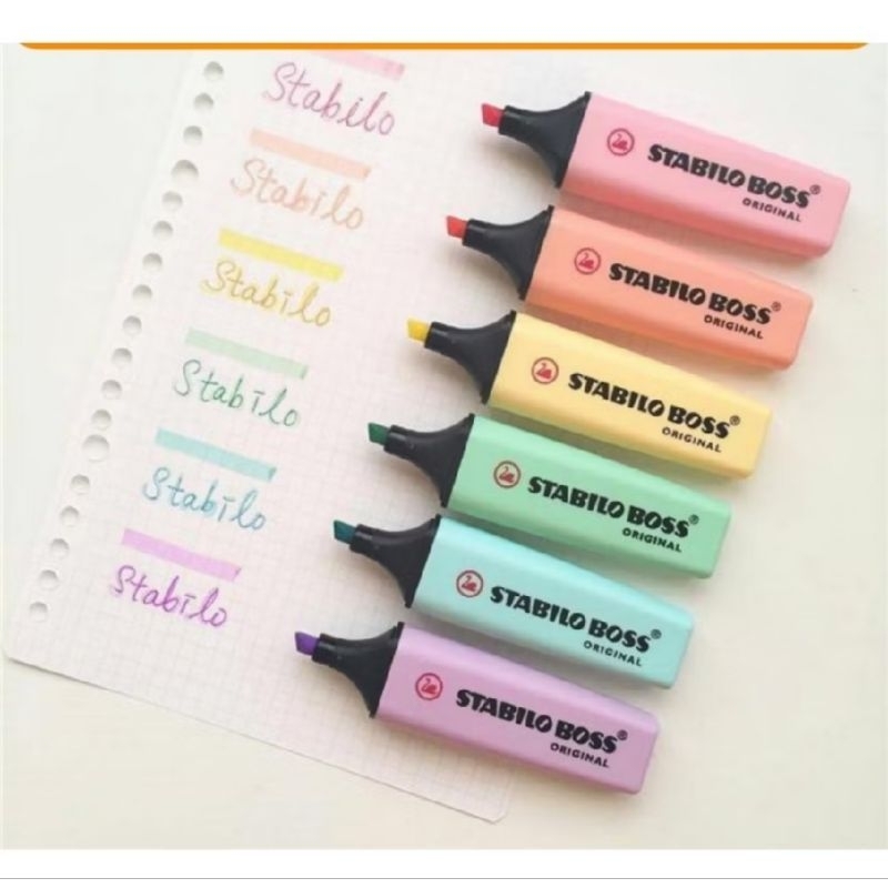 

Stabilo Boss Pastel isi 4