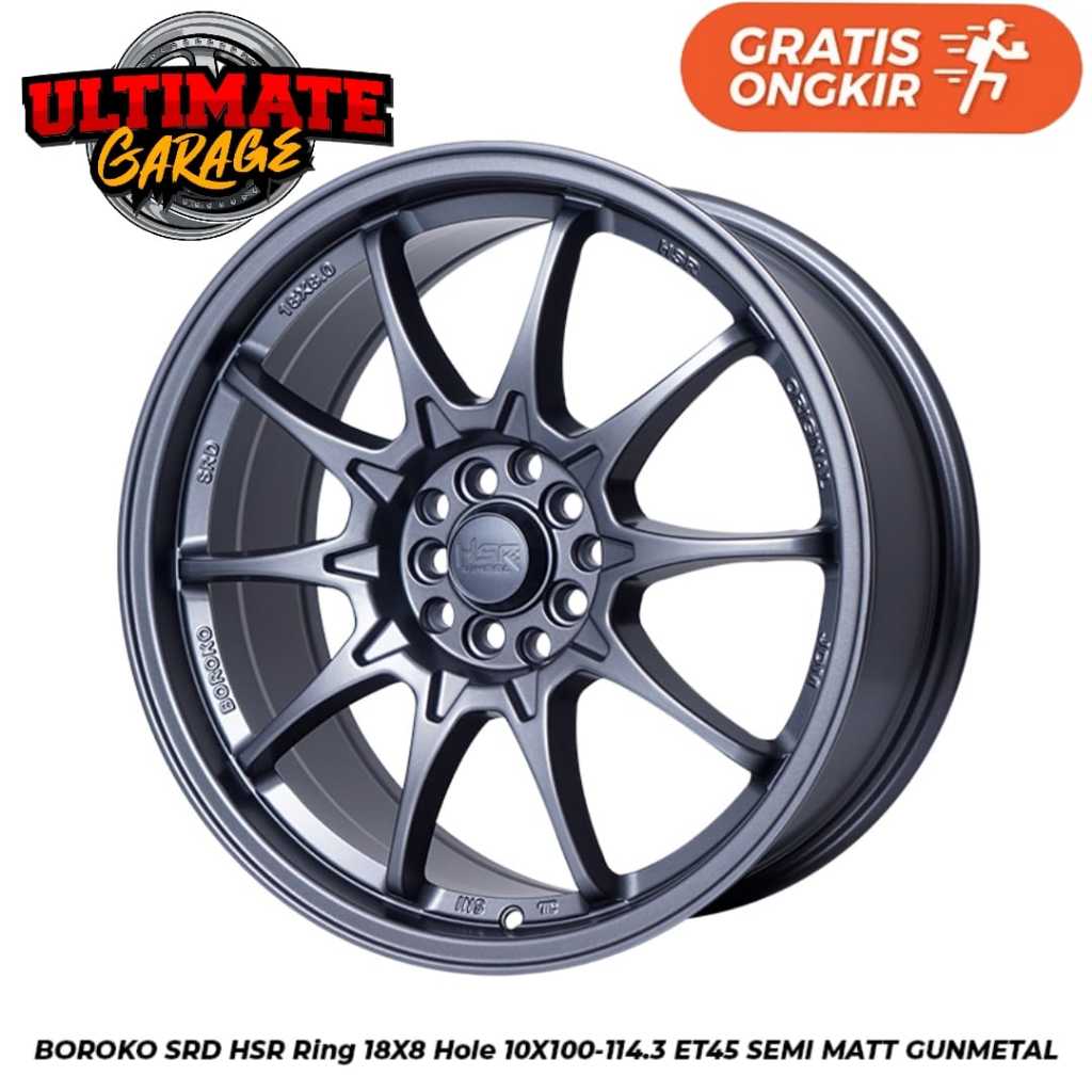 Velg Racing Ring 18 CE28 HSR Mobil Innova Rush Juke Brv Free Ongkir