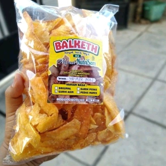 

Keripik, Keripik Singkong, Balung Kethek , balket,