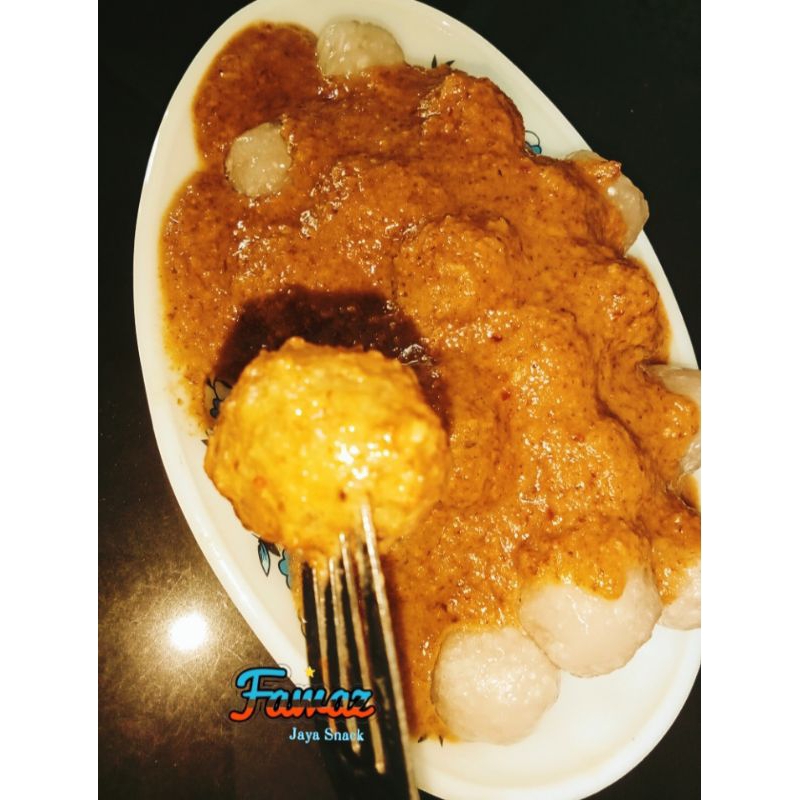 

cilok bumbu kacang isi ayam suir 15pcs