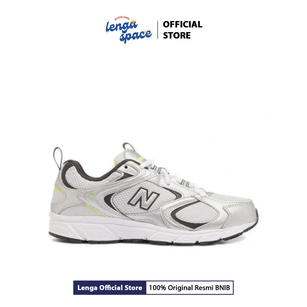 Sepatu Sneakers Unisex NB408 - Silver/Black (ML408CG) ORIGINAL