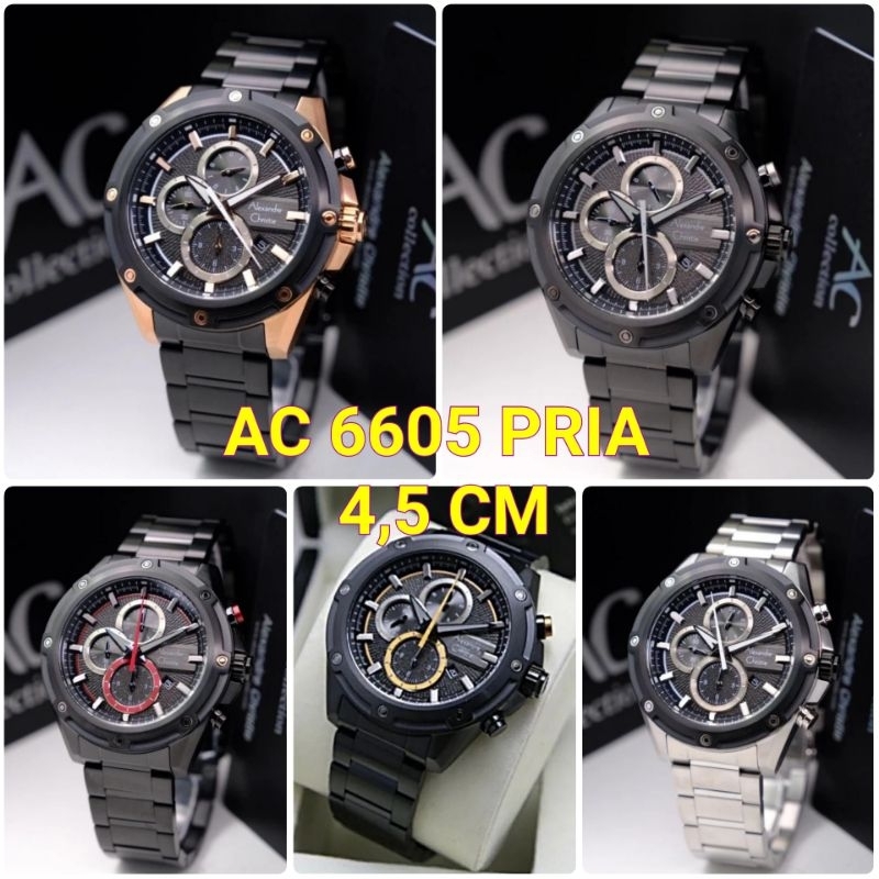 JAM TANGAN PRIA ALEXANDRE CHRISTIE AC 6455 / AC 6564 / AC 6605/ AC 6624/ AC 6677 / AC 6658 / AC 6679