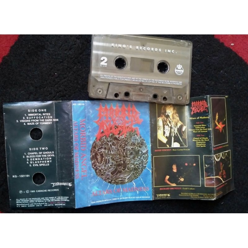 Kaset pita .Kaset tape Morbid Angel