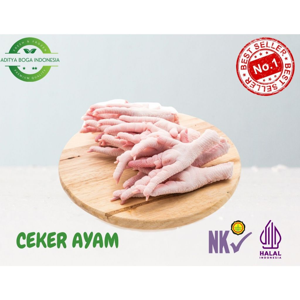 

Ceker Ayam pack 500gr - 520gr