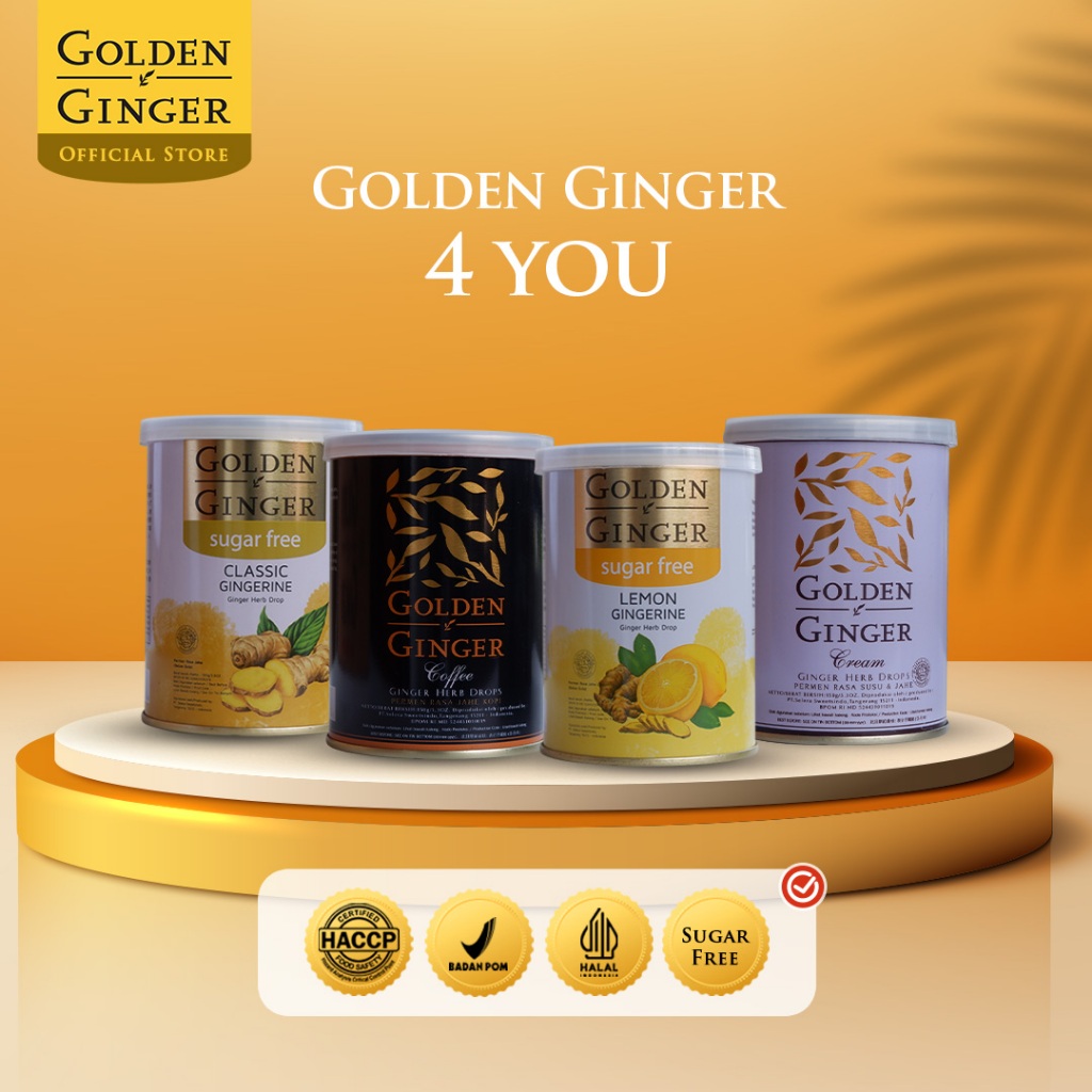 

Golden Ginger 4 you (CAN) ( Lemon, Classic, Cream, & Coffee)