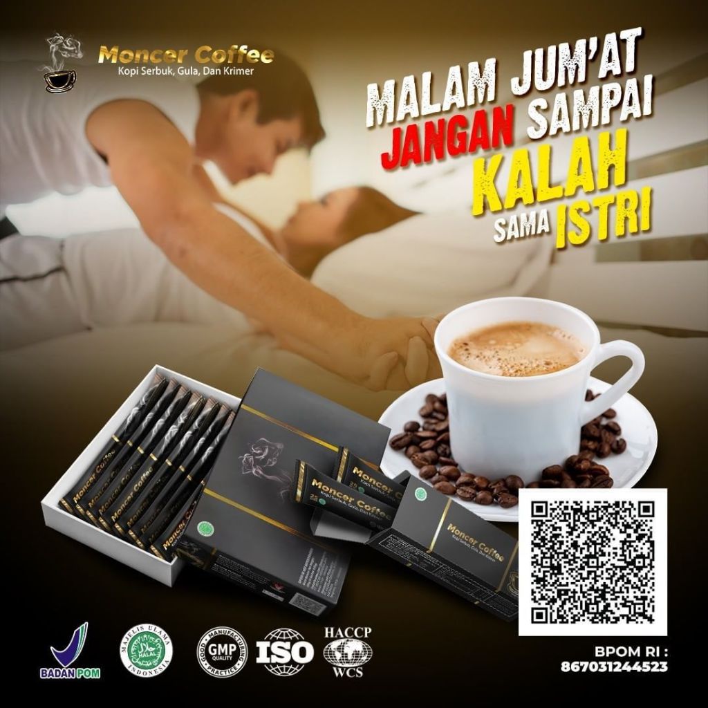 

Monceer Coffee Original Herbal Kopi Stamina Pria Tahan Lama Herbal | Minuman Kesehatan Pria Original Aman
