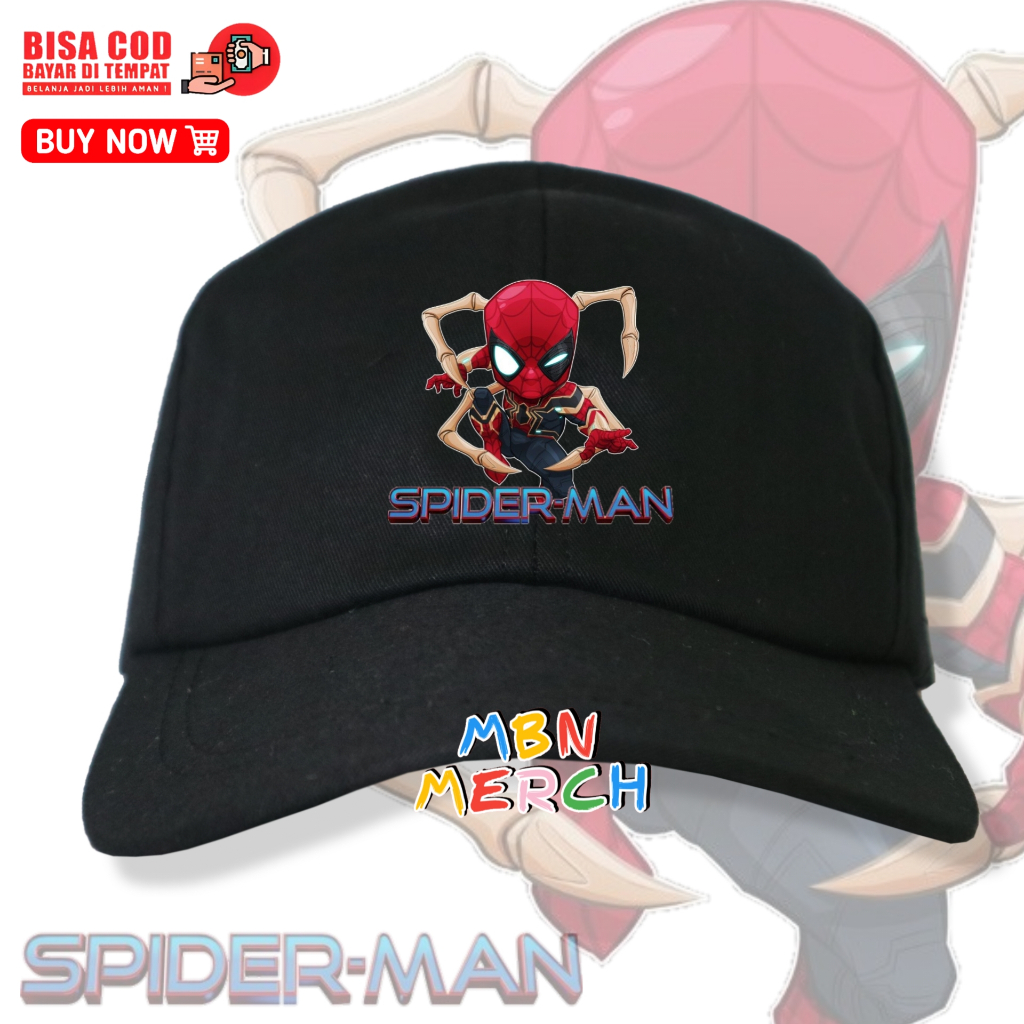 Topi baseball anak Spider-Man/topi anak