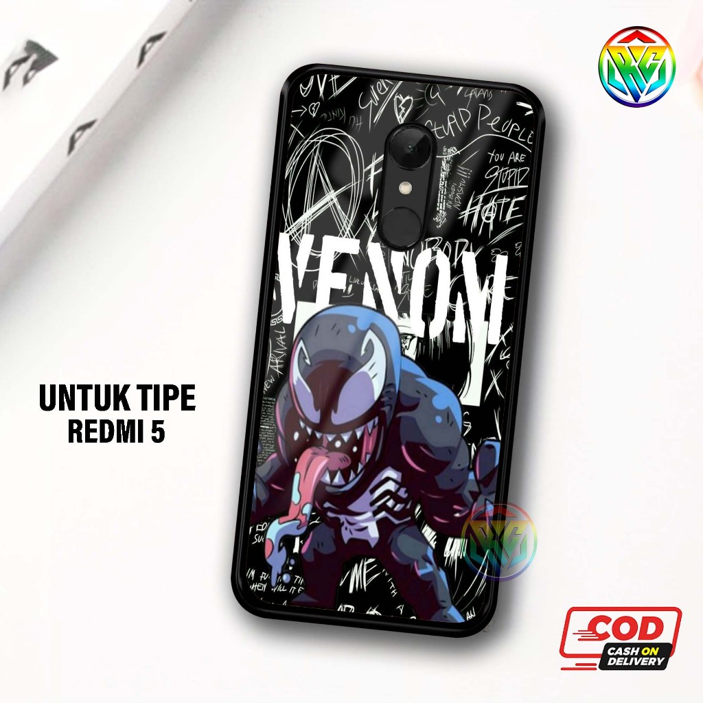 Real Case Xiomi Redmi 5 Terbaru Case kilau - New Case Glossy casing Hp Xiomi Redmi 5 [Motif VNM] - H