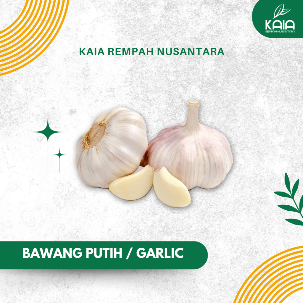 

KAIA Bawang Putih - Rempah bumbu dapur segar premium